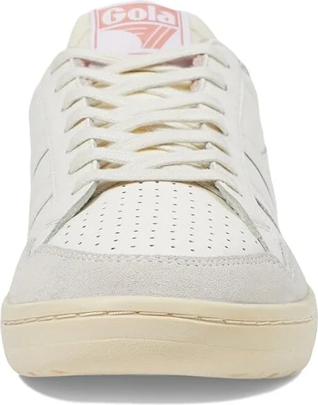 Gola Eagle Women's Shoes Off-White/Peony : 9.5 B - Medium, Leather - Image 5
