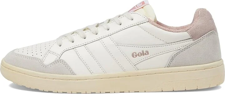 Gola Eagle Women's Shoes Off-White/Peony : 9.5 B - Medium, Leather - Image 6