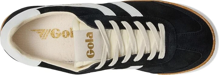 Gola Elan Men's Shoes Black/White : 12 D - Medium, Leather - Image 2