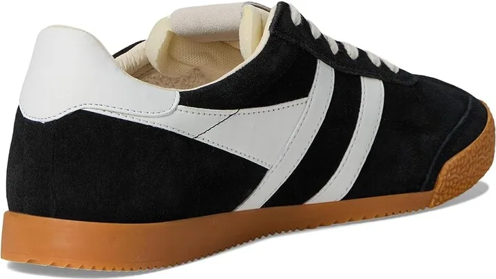 Gola Elan Men's Shoes Black/White : 12 D - Medium, Leather - Image 4