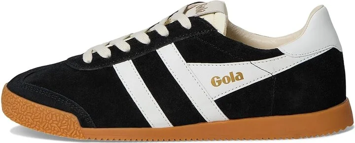 Gola Elan Men's Shoes Black/White : 12 D - Medium, Leather - Image 6
