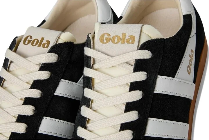 Gola Elan Men's Shoes Black/White : 12 D - Medium, Leather - Image 7