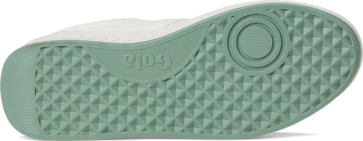 Gola Grandslam '88 Women's Shoes White/White/Green Mist : 8.5 B - Medium, Leather - Image 3