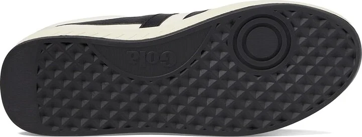 Gola Grandslam Classic Men's Classic Shoes Off-White/Black/Rust : 10 D - Medium, Leather - Image 3