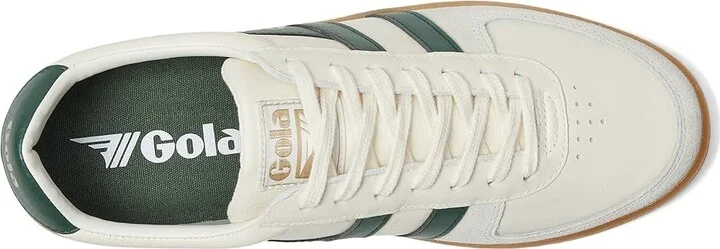 Gola Grandslam Elite Men's Shoes White/Black/Gum : 12 D - Medium, Leather - Image 7