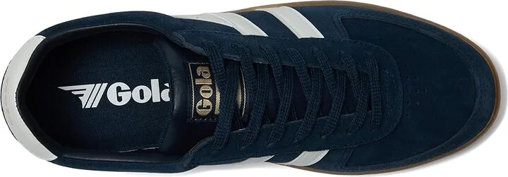Gola Grandslam Suede Men's Shoes Navy/White/Gum : 13 D - Medium - Image 2