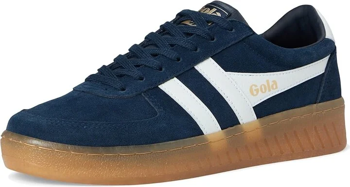 Gola Grandslam Suede Men's Shoes Navy/White/Gum : 13 D - Medium - Image 5