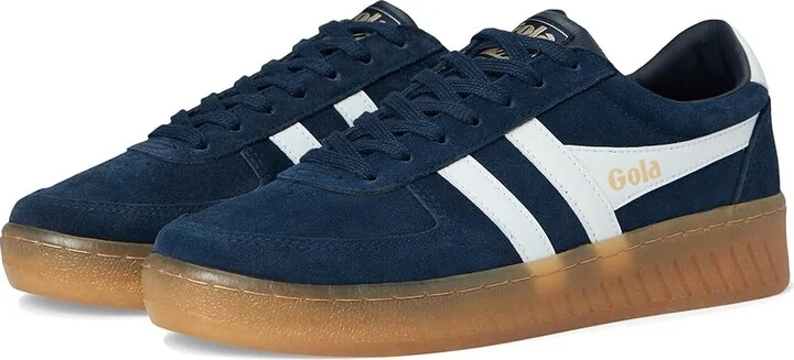 Gola Grandslam Suede Men's Shoes Navy/White/Gum : 13 D - Medium