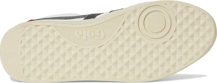 Gola Grandslam Trident Men's Shoes White/Storm/Navy : 7 D - Medium, Leather - Image 3