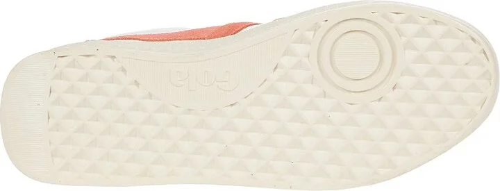 Gola Grandslam Trident Women's Shoes White/Hot Coral/Marine Blue : 9.5 B - Medium, Textile/Synthetic - Image 3