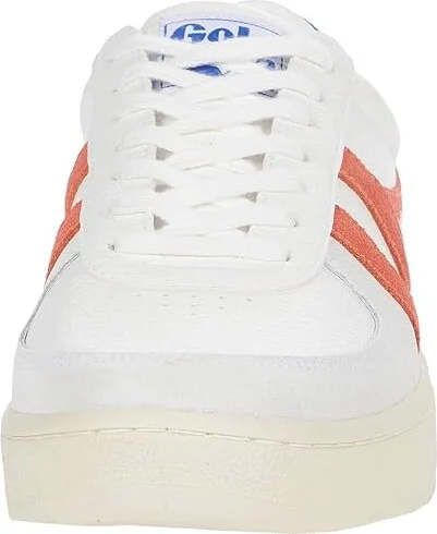 Gola Grandslam Trident Women's Shoes White/Hot Coral/Marine Blue : 9.5 B - Medium, Textile/Synthetic - Image 5