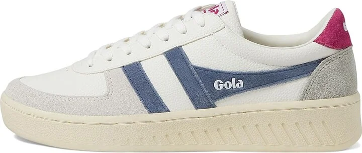 Gola Grandslam Trident Women's Shoes White/Hot Coral/Marine Blue : 9.5 B - Medium, Textile/Synthetic - Image 11