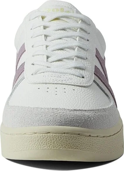 Gola Grandslam Trident Women's Shoes White/Lily/Lemon : 5 B - Medium, Textile/Synthetic - Image 5