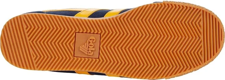 Gola Harrier Women's Shoes Navy/Red/Sun : 11 B - Medium, Suede - Image 8