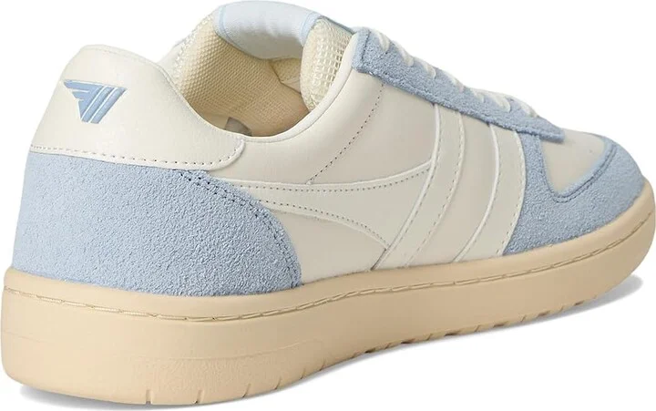Gola Hawk '89 Women's Walking Shoes White/Air/Off White : 11 B - Medium, Leather - Image 4