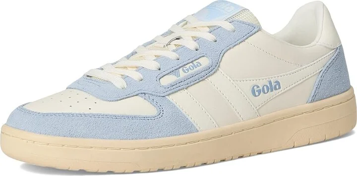 Gola Hawk '89 Women's Walking Shoes White/Air/Off White : 11 B - Medium, Leather - Image 5