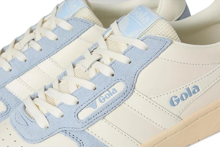 Gola Hawk '89 Women's Walking Shoes White/Air/Off White : 11 B - Medium, Leather - Image 7