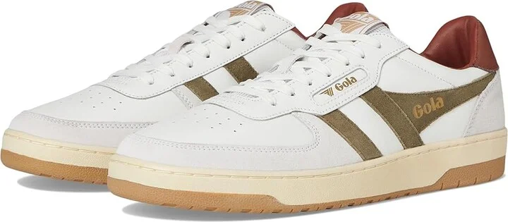 White,khaki,rust