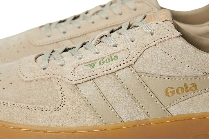 Gola Hawk Suede '86 Men's Snow Shoes Bone/Gum : 11.5 D - Medium, Leather/Suede/Synthetic - Image 7