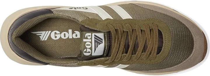 Gola Jupiter Men's Shoes Khaki/Rhino/Off-White : 10 D - Medium, Rubber/Suede - Image 2