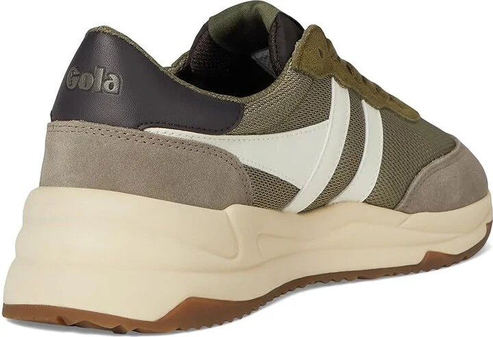 Gola Jupiter Men's Shoes Khaki/Rhino/Off-White : 10 D - Medium, Rubber/Suede - Image 4