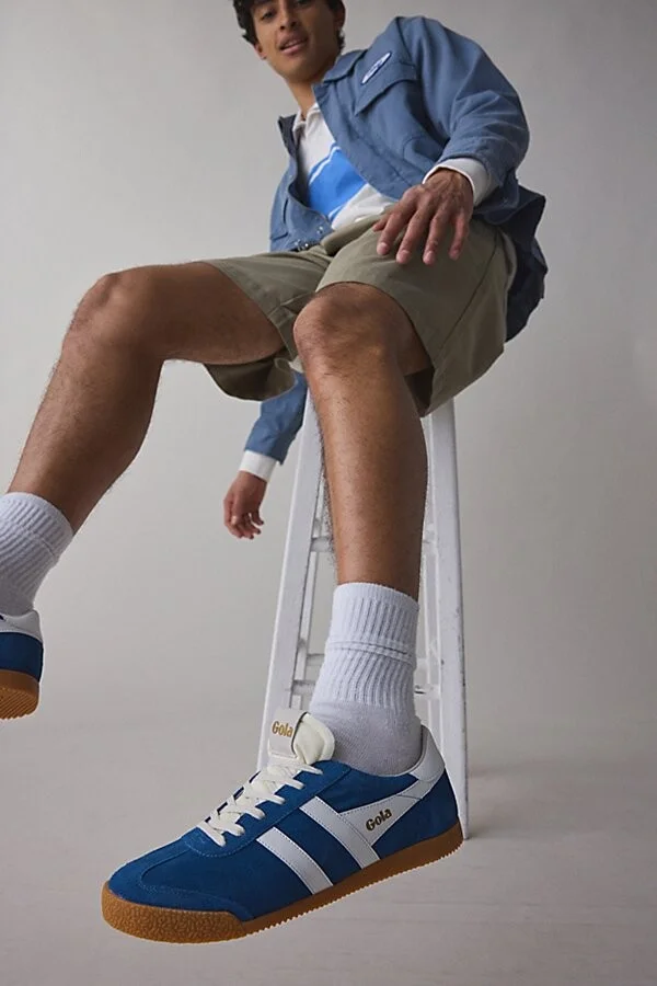 Marine Blue/White