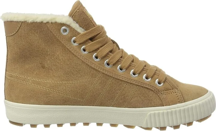Gola Nordic High Women's Shoes Light Caramel : 6 B - Medium, Suede - Image 4