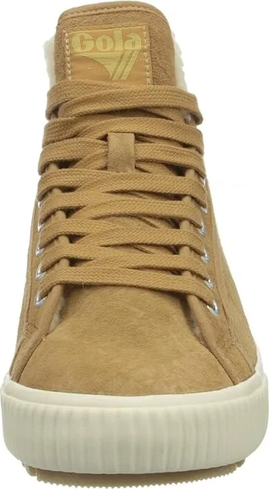 Gola Nordic High Women's Shoes Light Caramel : 6 B - Medium, Suede - Image 6