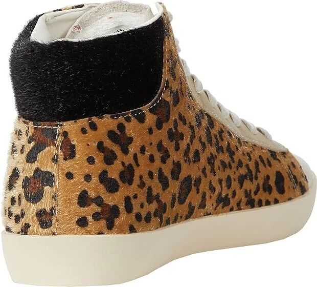 Gola Nova High Oasis Women's Shoes Off-White/Leopard : 8 B - Medium, Textile - Image 4