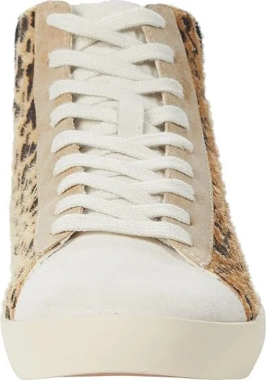 Gola Nova High Oasis Women's Shoes Off-White/Leopard : 8 B - Medium, Textile - Image 5