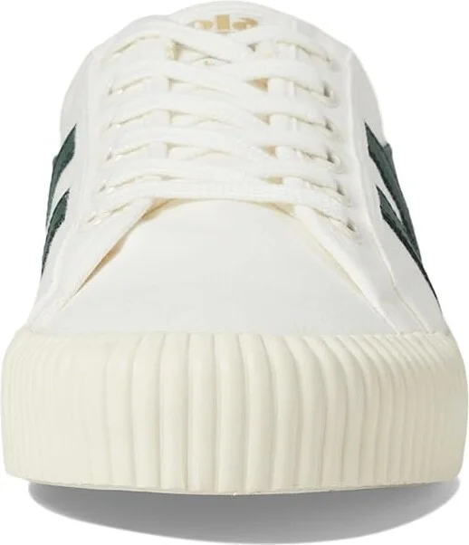 Gola Rally Men's Shoes Off-White/Evergreen/Marine Blue : 9 D - Medium, Textile - Image 5