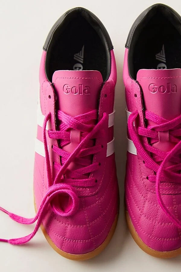 Shocking Pink/white/black