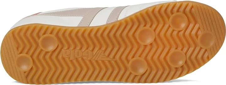 Gola Stadium Women's Walking Shoes White/Rose/Clay : 11 B - Medium, Leather - Image 3