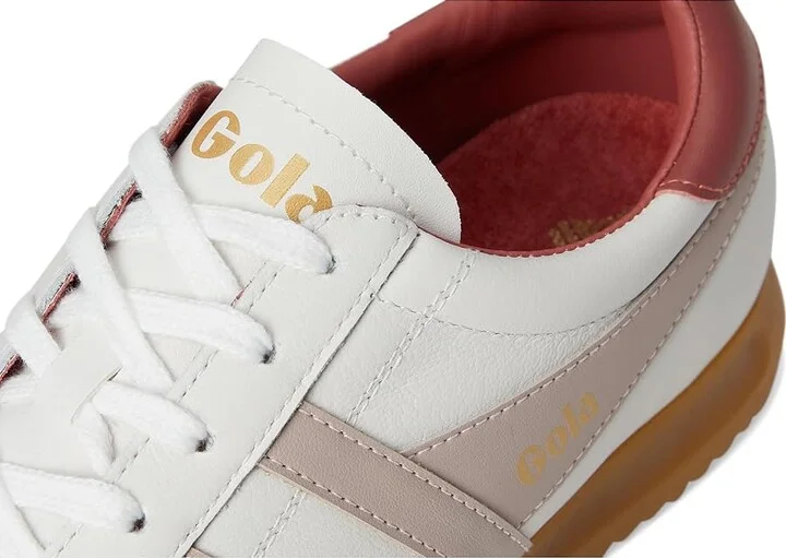 Gola Stadium Women's Walking Shoes White/Rose/Clay : 11 B - Medium, Leather - Image 7