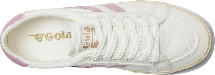 Gola Stratus Women's Shoes White/Candy : 10 B - Medium, Canvas - Image 2