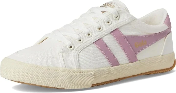 Gola Stratus Women's Shoes White/Candy : 10 B - Medium, Canvas - Image 5