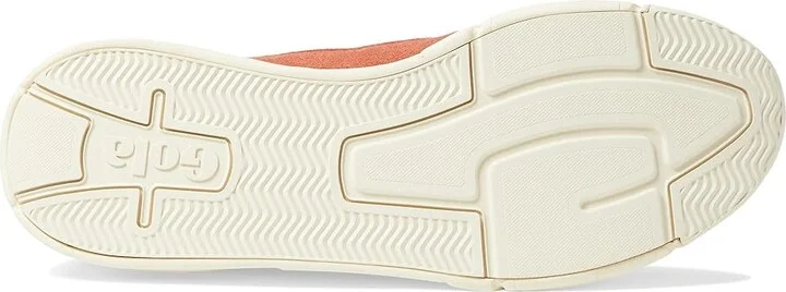 Gola Tempest Women's Shoes Off-White/Orange Spice/Coral Pink : 5 B - Medium, Leather/Textile - Image 3