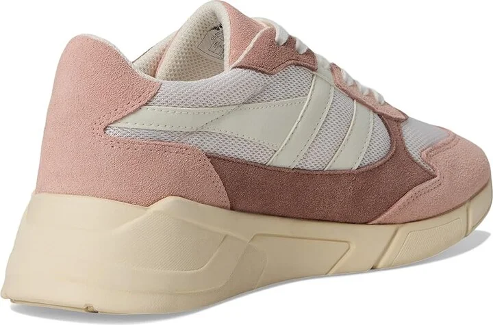 Gola Tempest Women's Shoes Off-White/Pearl Pink/Seashell : 5 B - Medium, Leather/Textile - Image 4