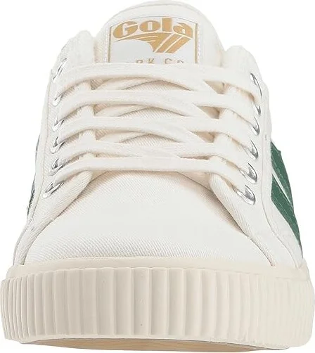 Gola Tennis Mark Cox Women's Shoes Off-White/Green Mist : 5 B - Medium, Synthetic/Textile - Image 11