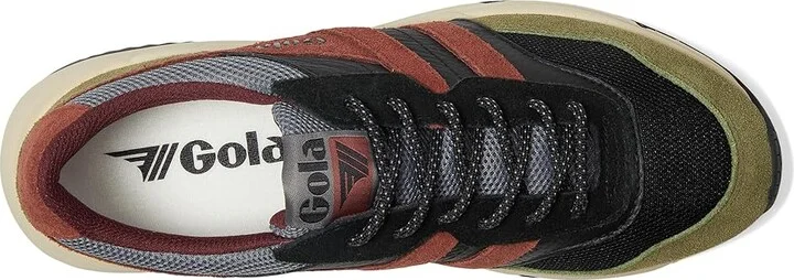 Gola Titan Men's Lace up casual Shoes Navy/Ash/Burgundy : 9.5 D - Medium, Suede/Synthetic - Image 7