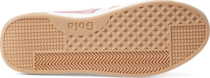 Gola Topspin Women's Shoes White/Dusty Rose/Coral Pink : 5 B - Medium, Leather - Image 3