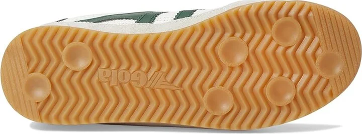 Gola Tornado Zephyr Women's Walking Shoes White/Evergreen : 9.5 B - Medium, Leather - Image 3
