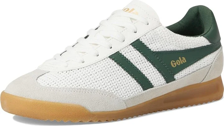 Gola Tornado Zephyr Women's Walking Shoes White/Evergreen : 9.5 B - Medium, Leather - Image 5