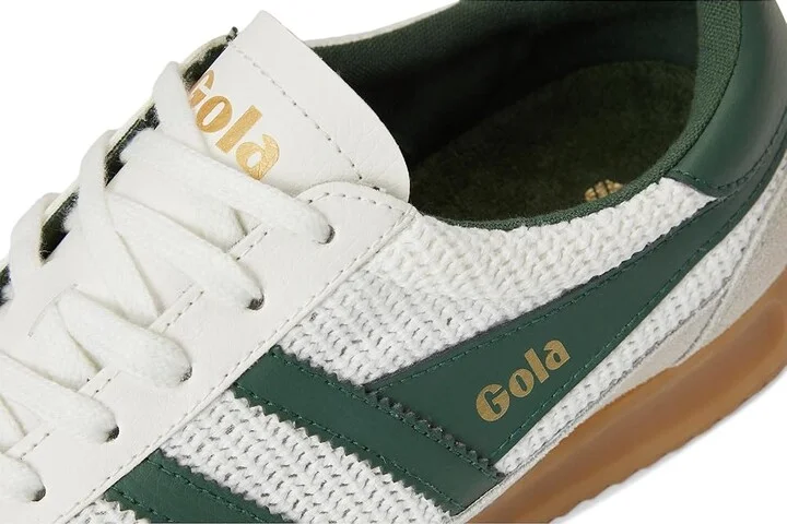 Gola Tornado Zephyr Women's Walking Shoes White/Evergreen : 9.5 B - Medium, Leather - Image 7