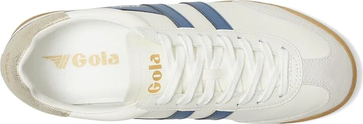 Gola Torpedo Leather Women's Shoes White/Surf/Plum : 8 B - Medium - Image 8