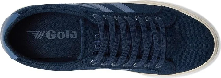 Gola Varsity Men's Classic Shoes Navy/Moonlight : 9.5 D - Medium, Leather/Textile - Image 2