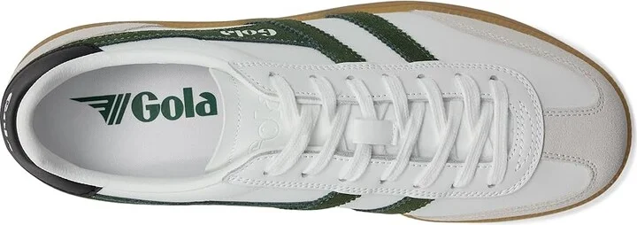 Gola Viper Leather Men's Snow Shoes White/Evergreen/Black/Gum : 8.5 D - Medium - Image 2