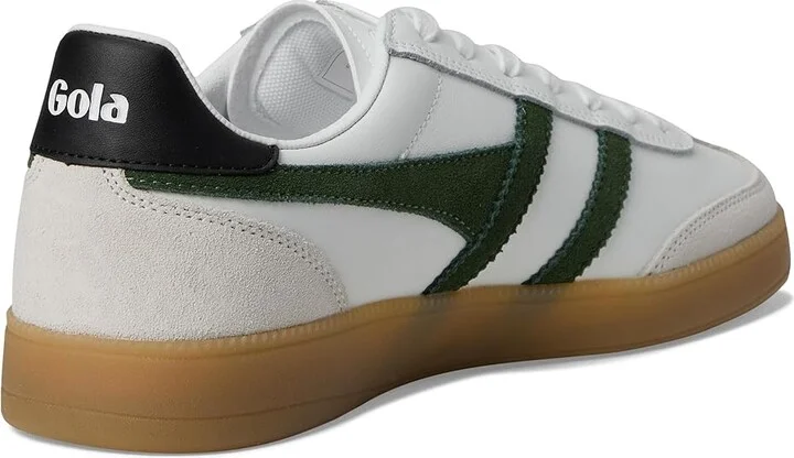 Gola Viper Leather Men's Snow Shoes White/Evergreen/Black/Gum : 8.5 D - Medium - Image 4