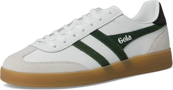Gola Viper Leather Men's Snow Shoes White/Evergreen/Black/Gum : 8.5 D - Medium - Image 5
