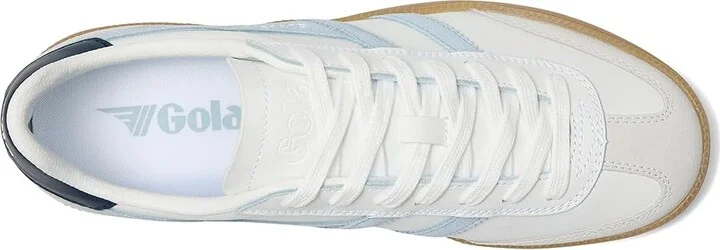 Gola Viper Leather Women's Shoes White/Air/Navy/Gum : 7 B - Medium - Image 2
